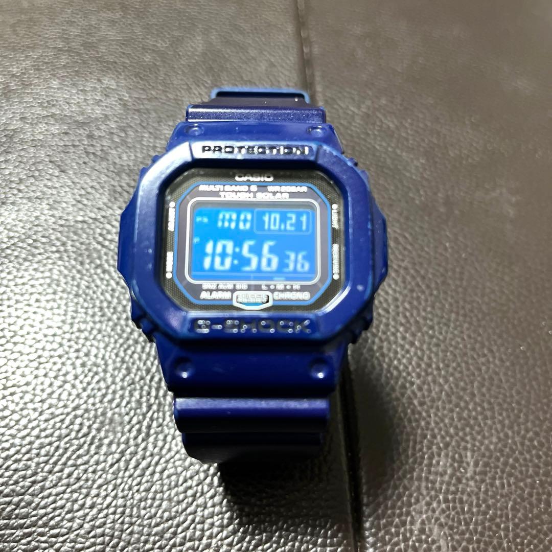 CASIO G-SHOCK タフソーラー 腕時計 (青)
