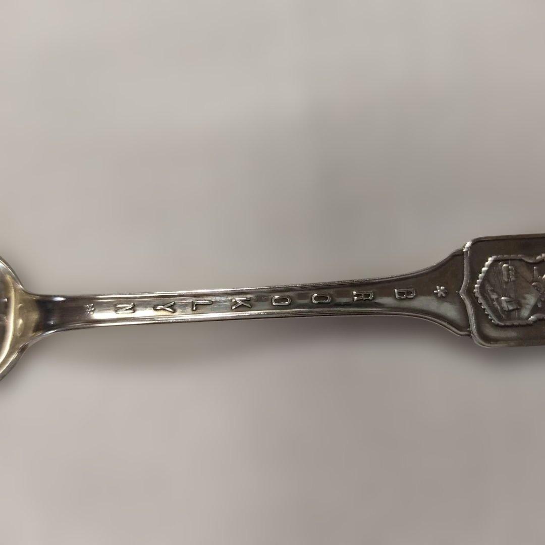 STERLING。銀製。シルバー製。スプーン。ノルウェー製。約9.4g。中古品。