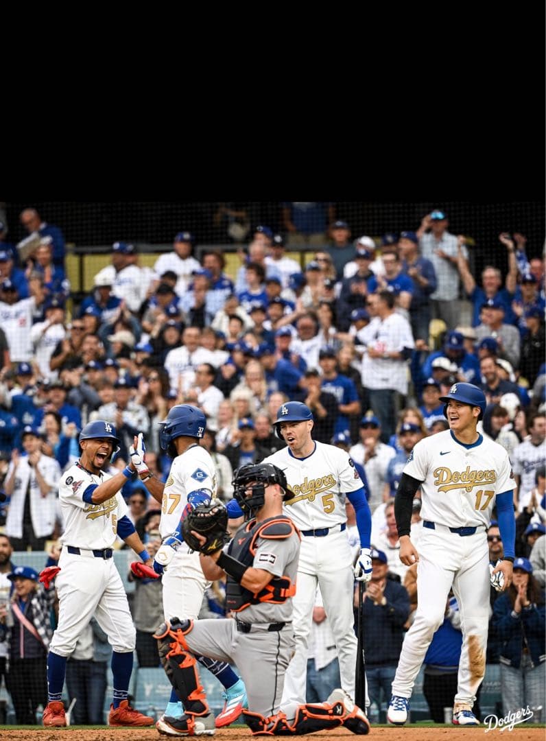 【MLB正規品】サイズS 大谷翔平 ドジャース ゴールドユニフォーム ウィメンズ