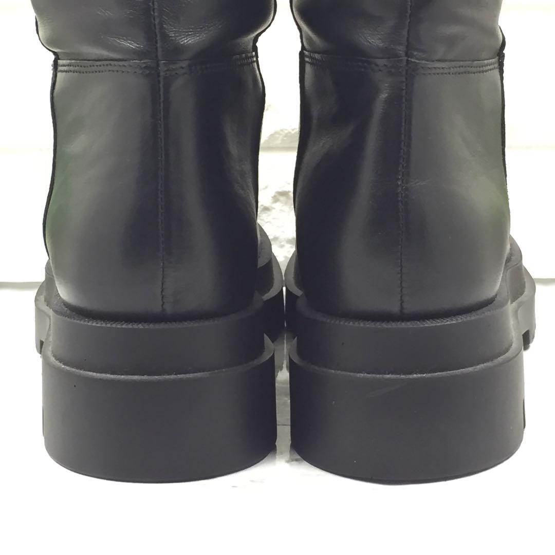 【美品】 PELLICO SUNNYペリーコサニー厚底ロングブーツ黒24.5cm