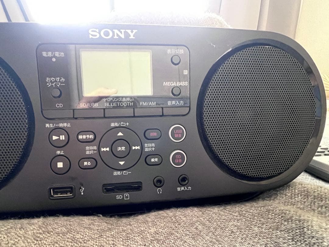 ソニー　ZS-RS80BT CDプレーヤー