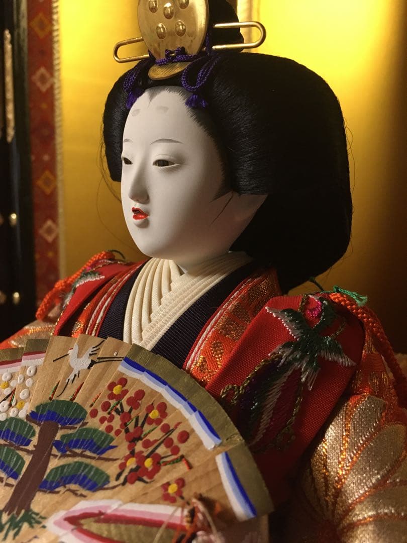 【直接引き取り限定】　雛人形　　大橋弌峰　　七段フルセット　　京都　伝統工芸