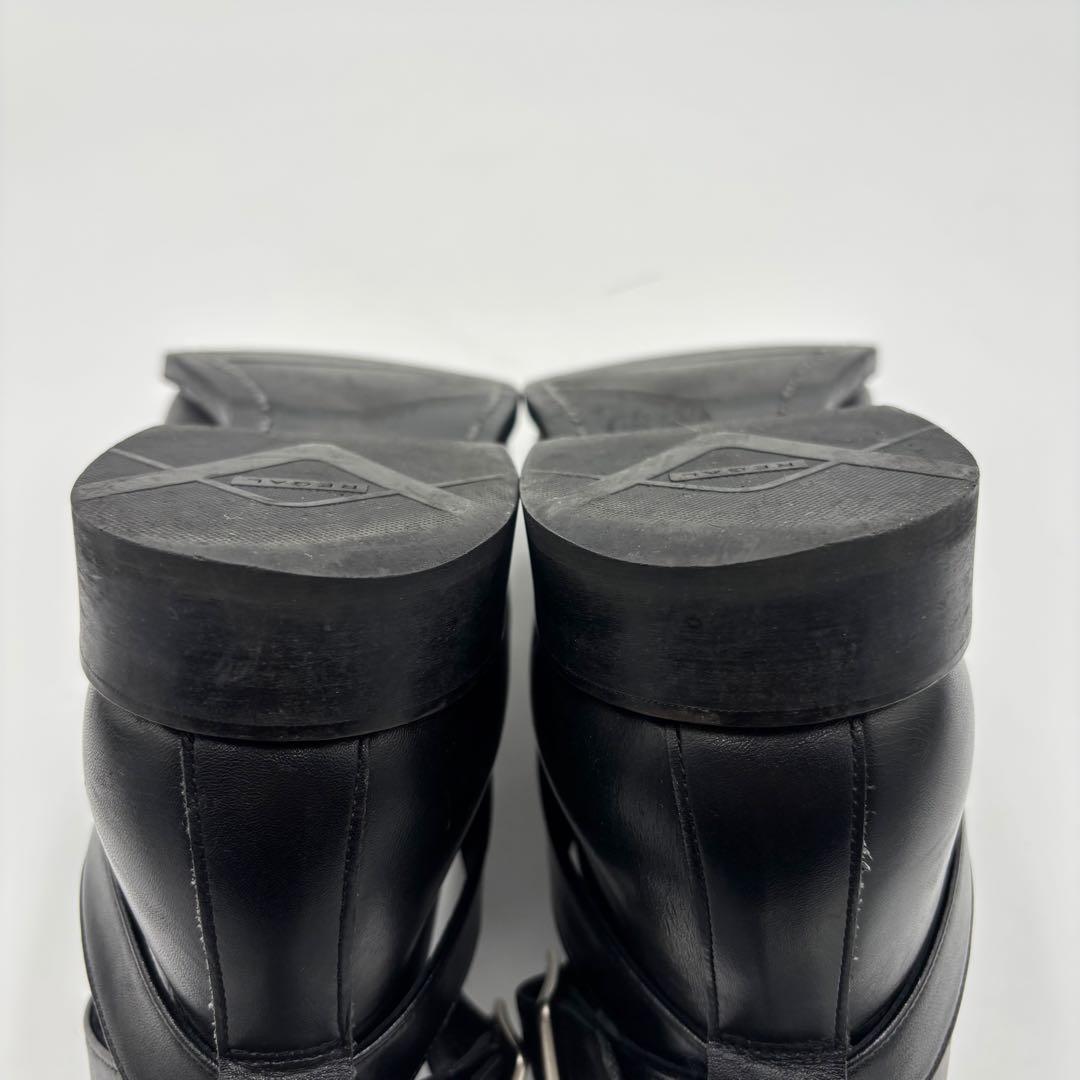 REGAL リーガル レザージョッパーブーツ 39GR 25 1/2 本革 黒