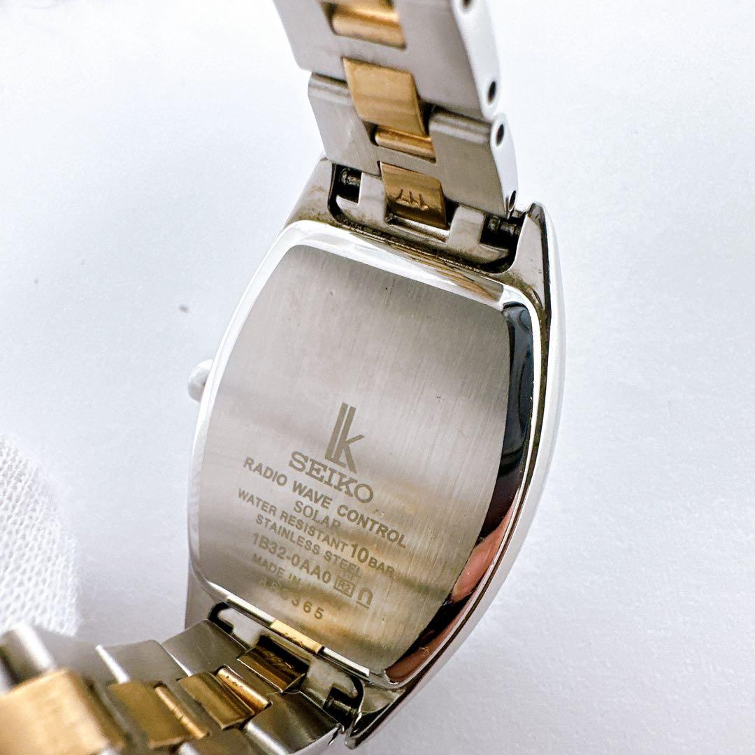 稼働 腕時計 SEIKO セイコー ルキア ダイヤ シェルチタン ローマン