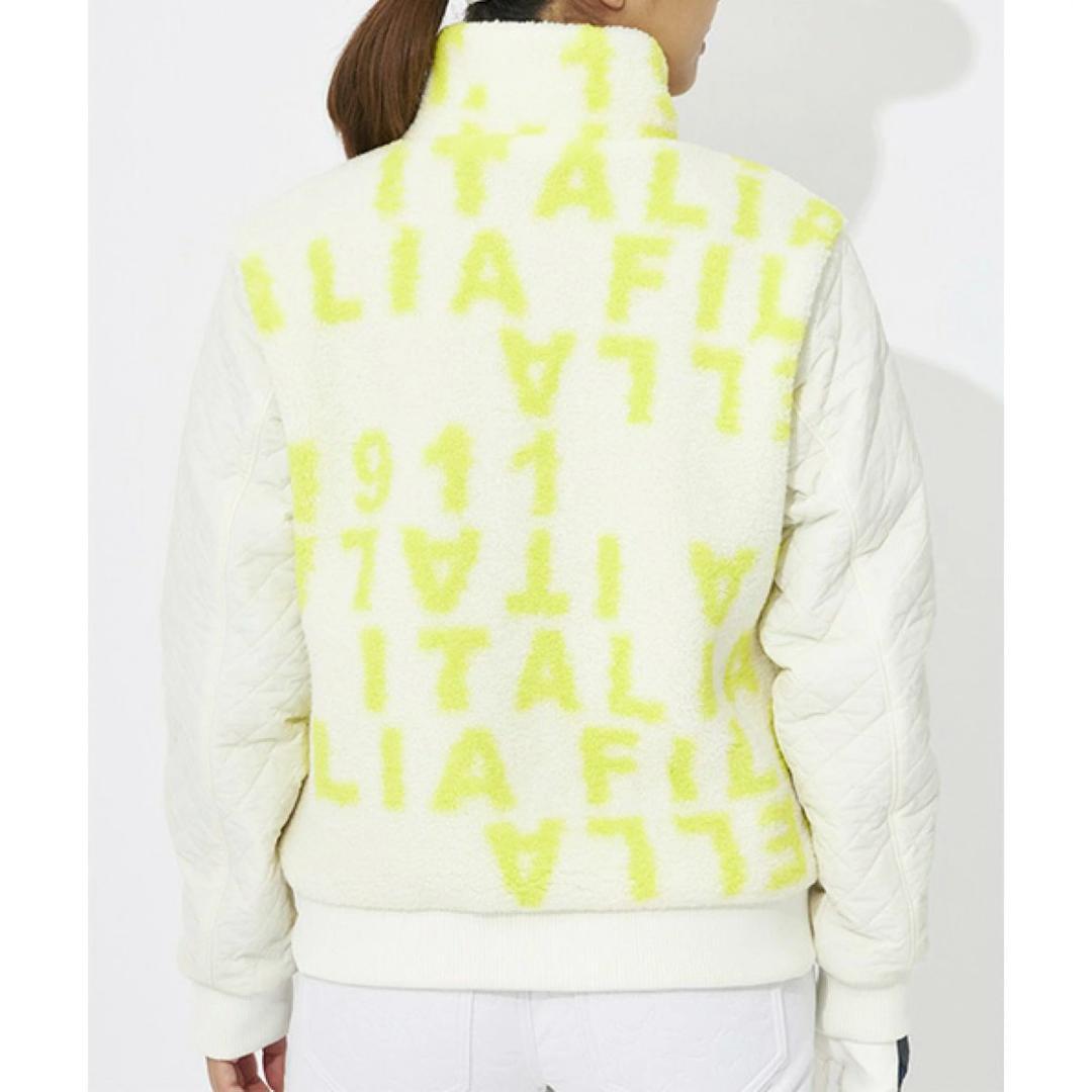 [202406-6]フィラ ゴルフ 長袖 フルジップ ボアジャケット