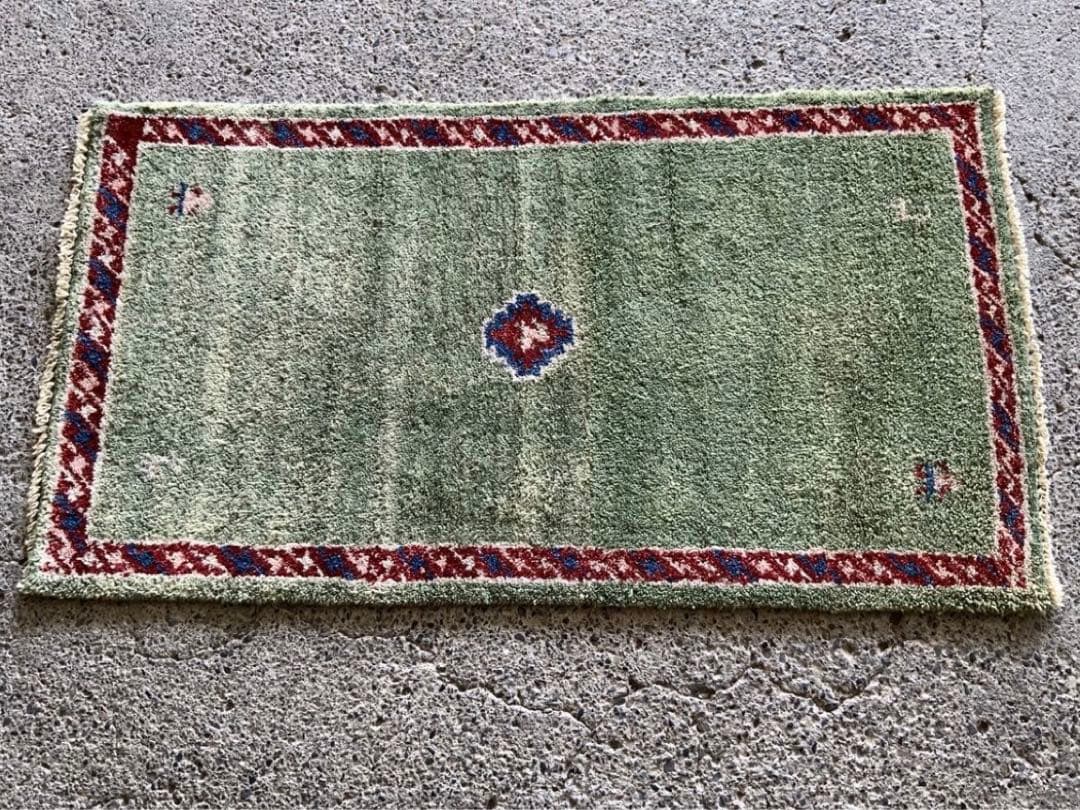 ギャッベ◾️140×80cm◾️絨毯 ラグ ヴィンテージ