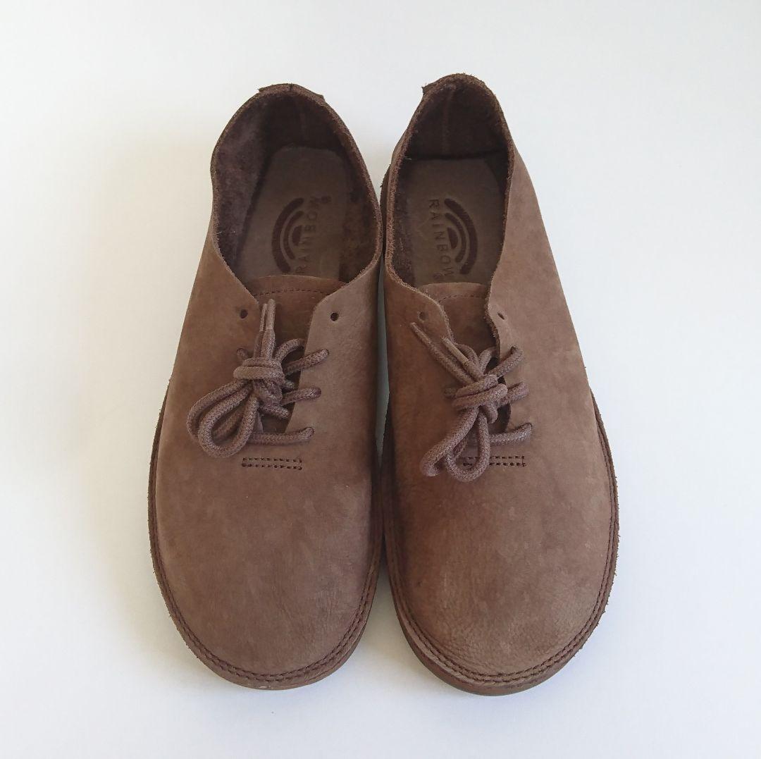 ようすけさん レインボーサンダル✨モカシュー US8 エスプレッソ ブラウン