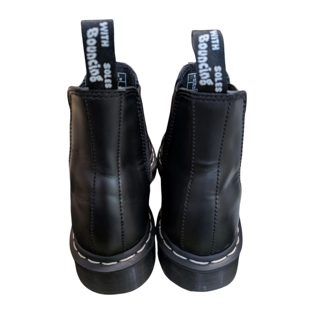 ドクターマーチン 2976 ホワイトステッチ サイドゴア チェルシーブーツUK5