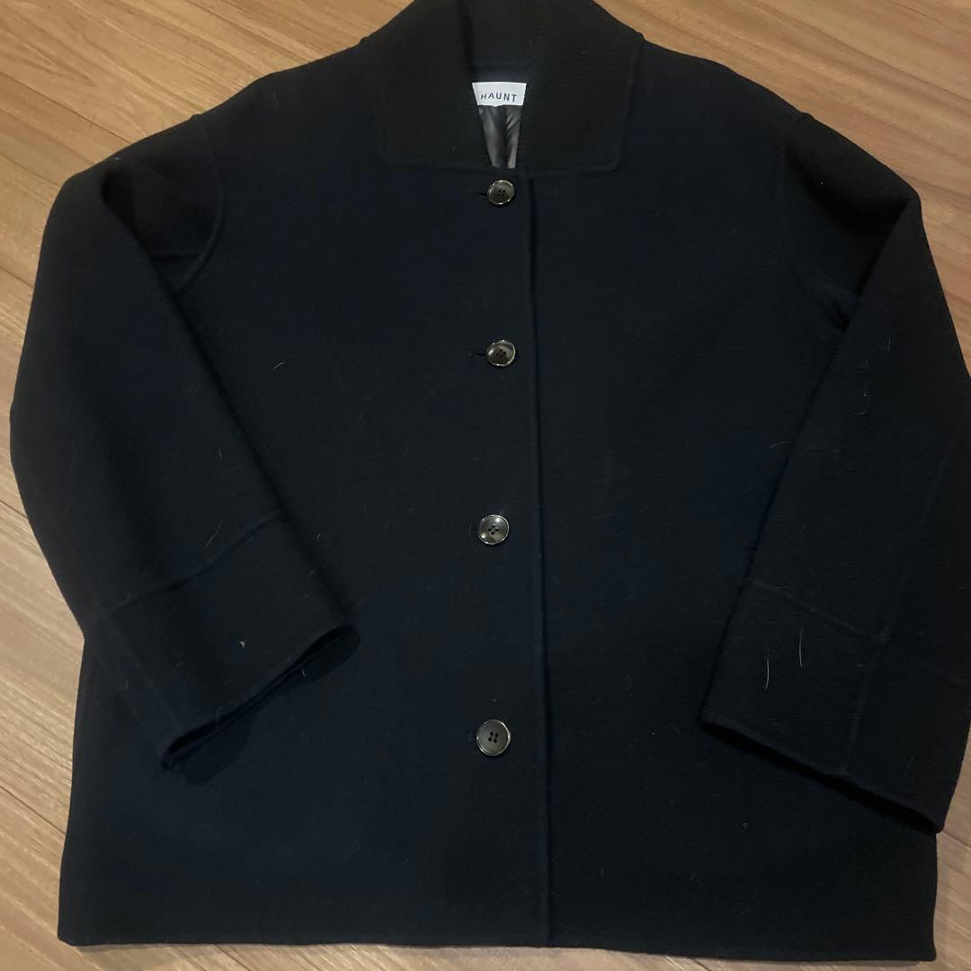 HAUNT ブラック　ウール　ブルゾン