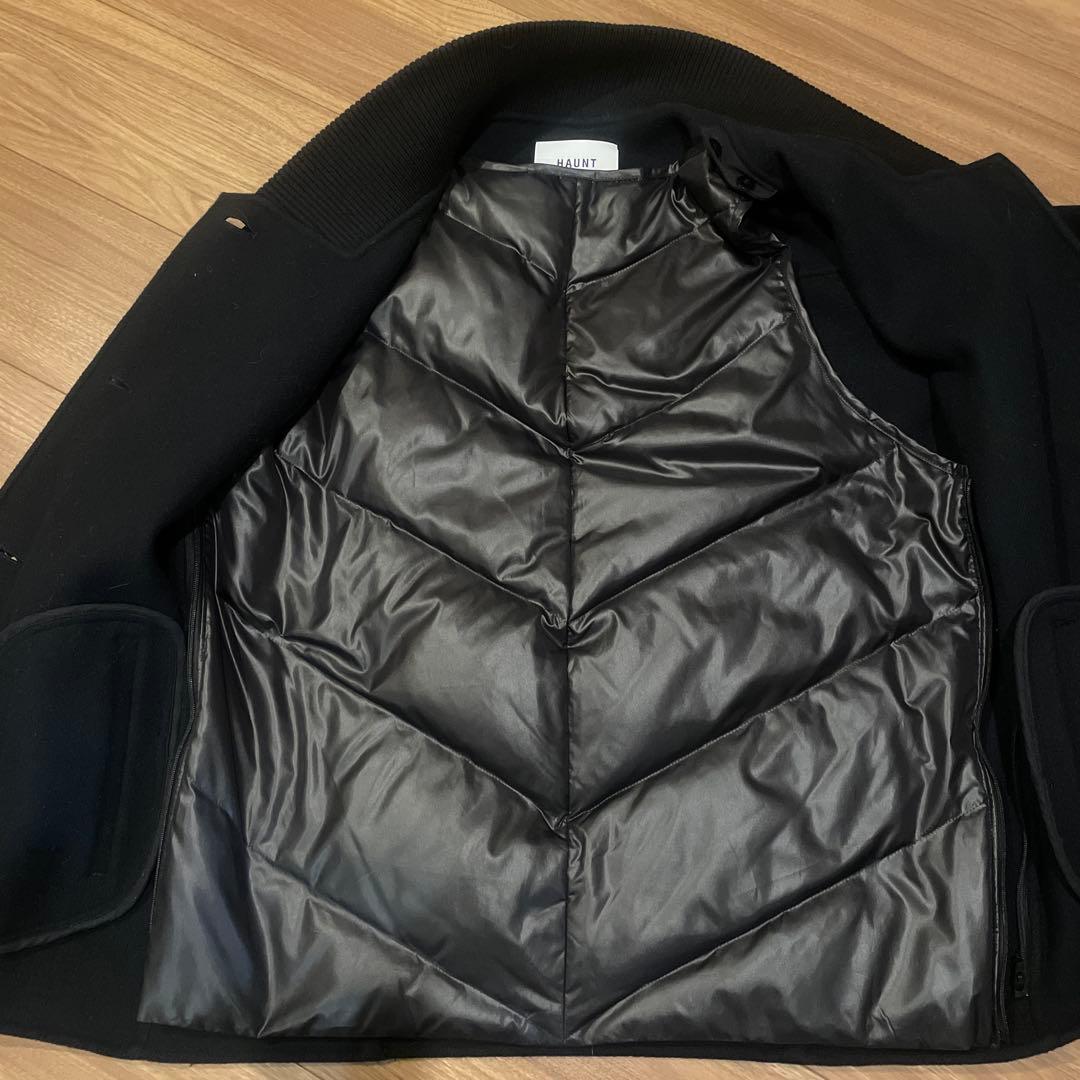 HAUNT ブラック　ウール　ブルゾン