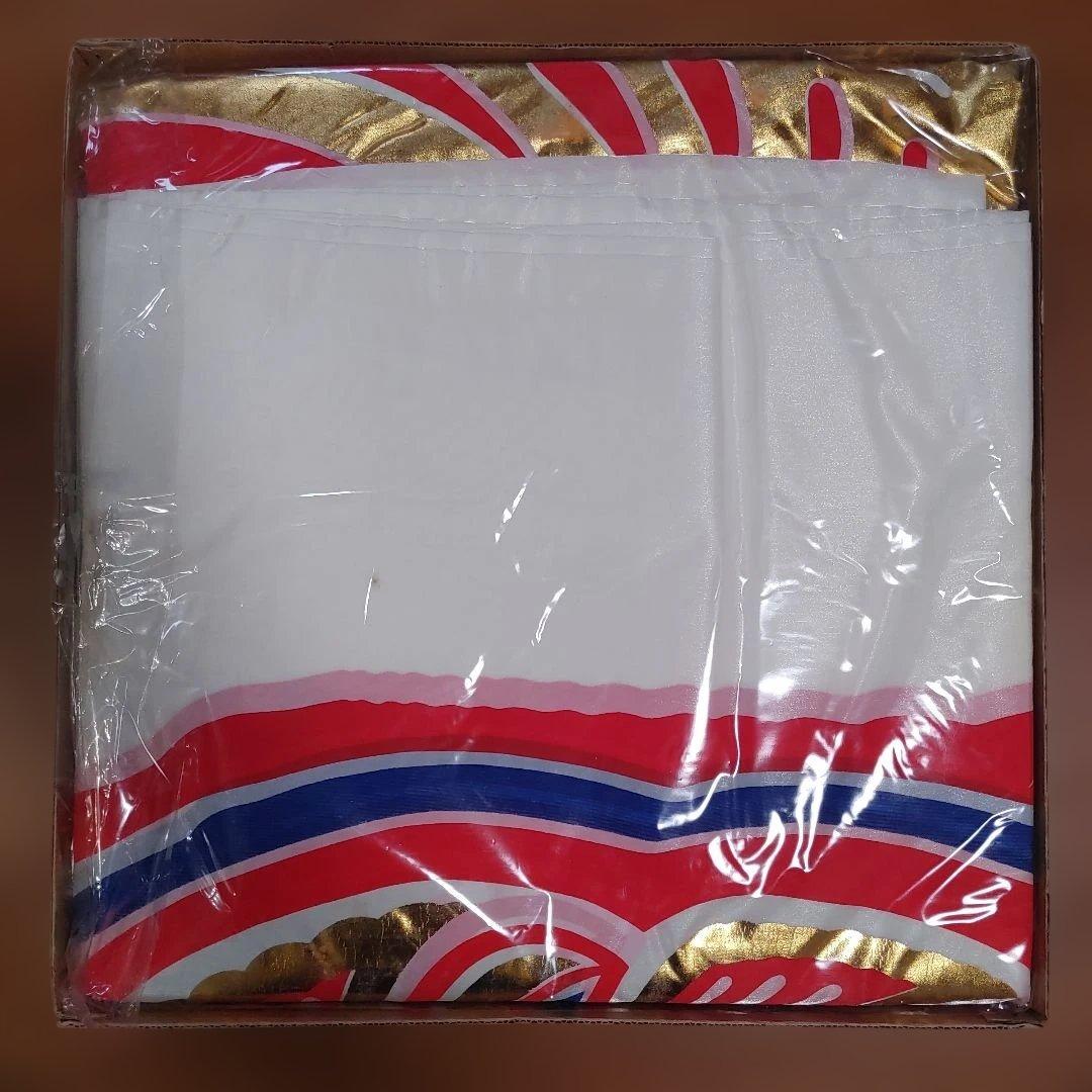 鯉のぼり　きらきら　金箔　赤8m