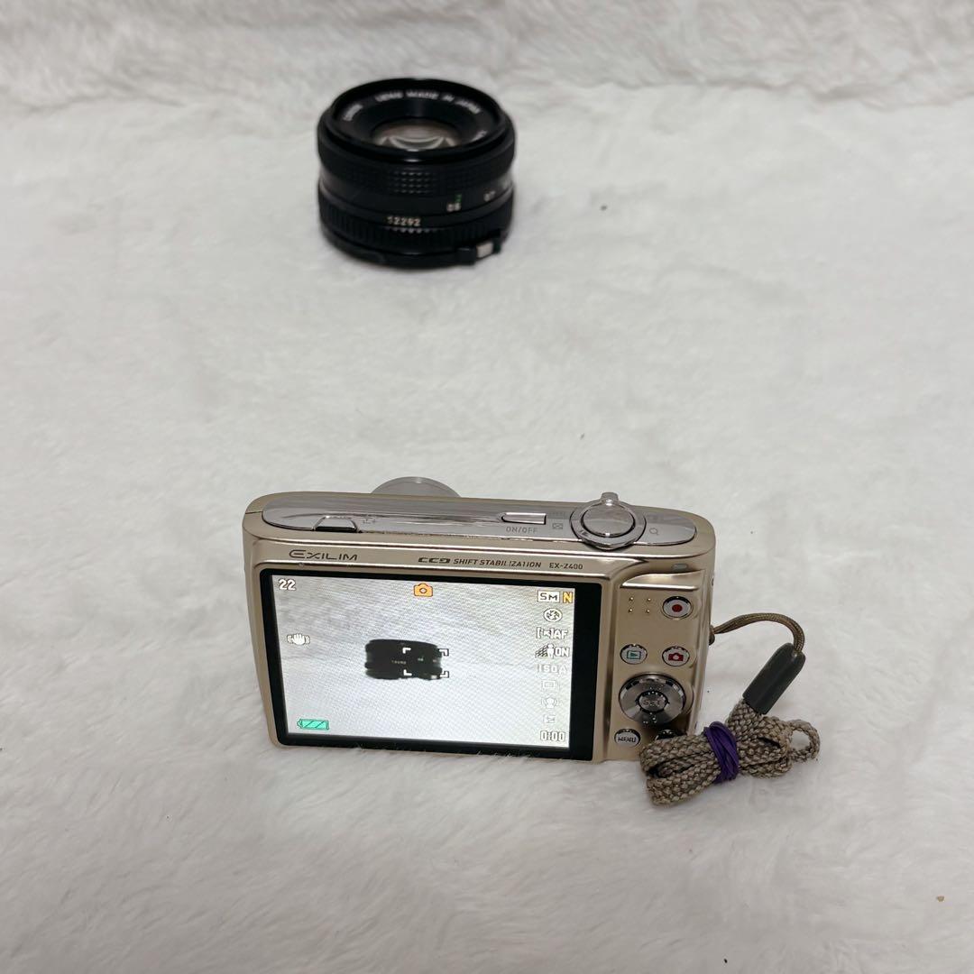【美品】CASIO EXILIM EX-Z400 12.1メガ コンパクトカメラ