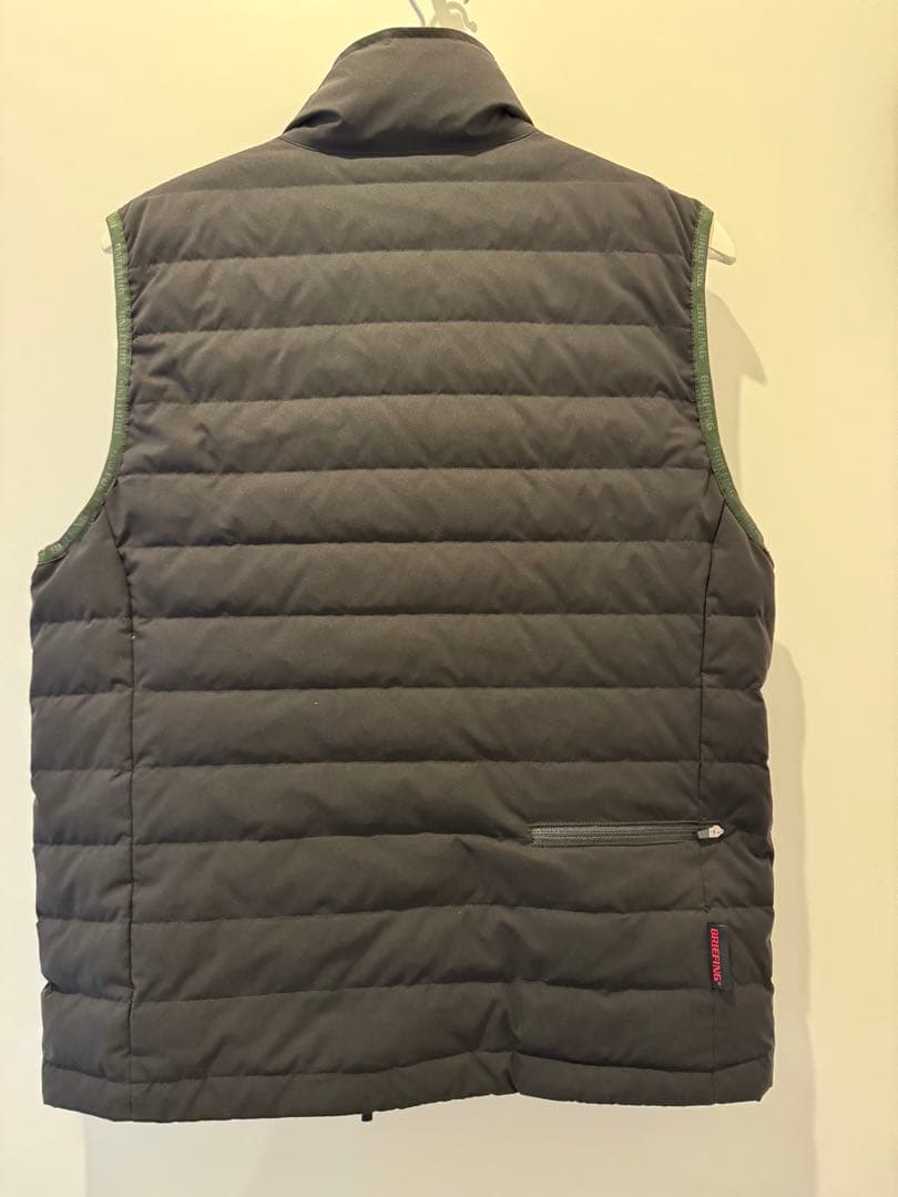 BRIEFING TAION機能付きダウンベスト サイズＳ