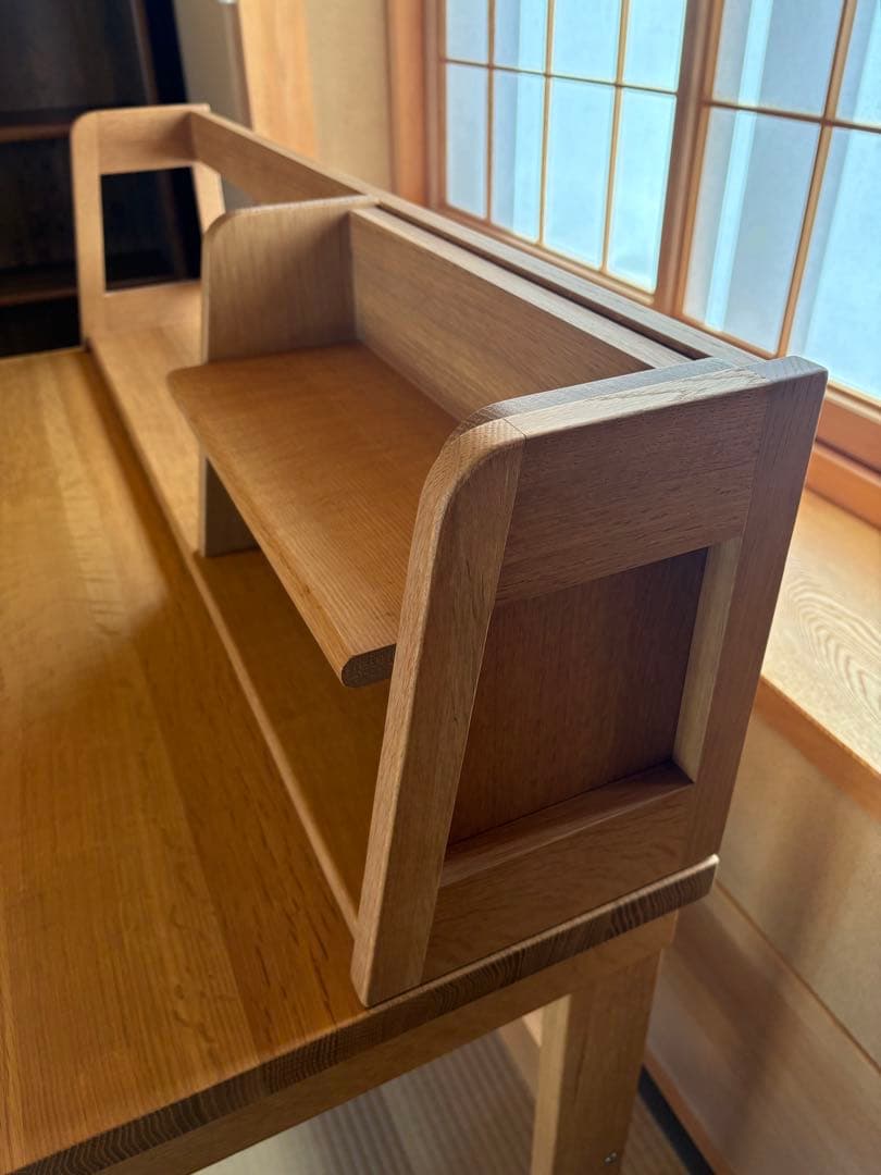 美品　飛騨産業　デスク&ブックシェルフ