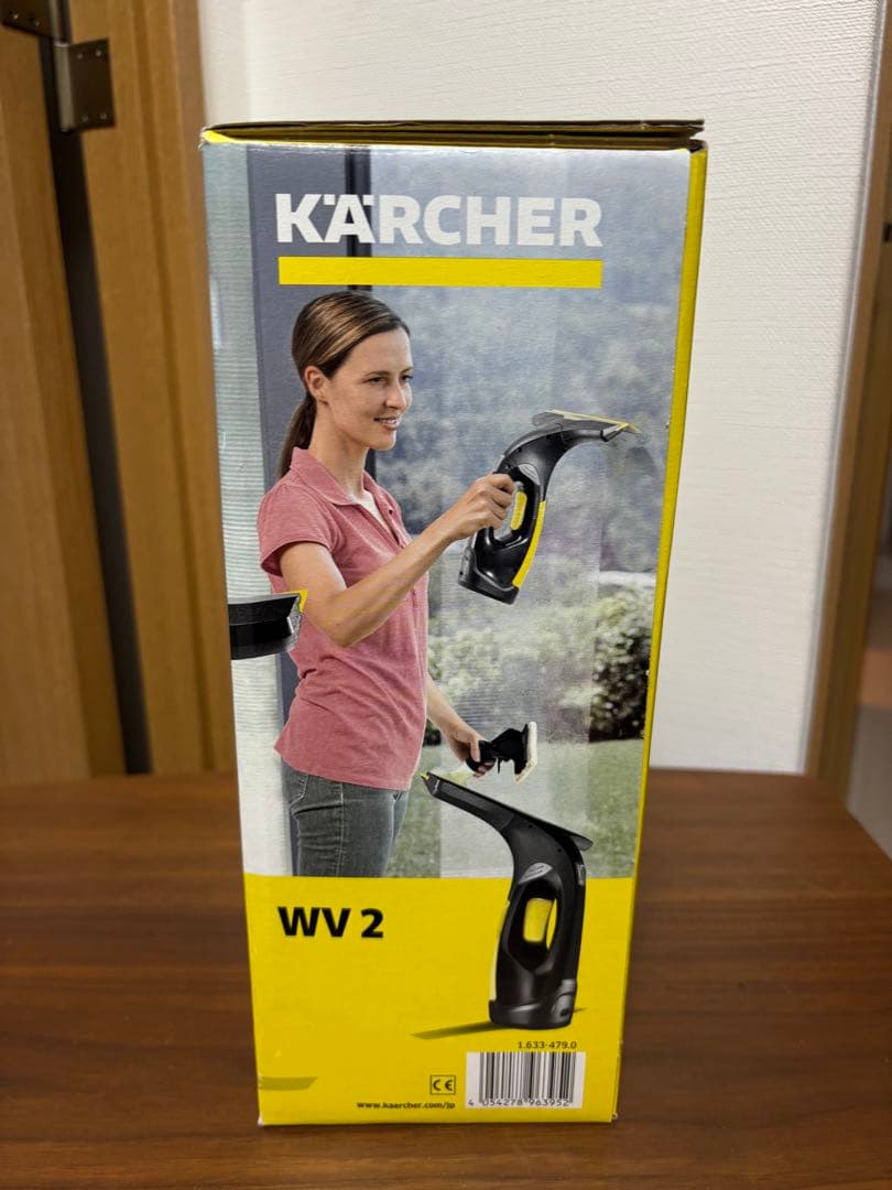 【未使用品】ケルヒャー 窓用バキュームクリーナー WV2ブラックエディション