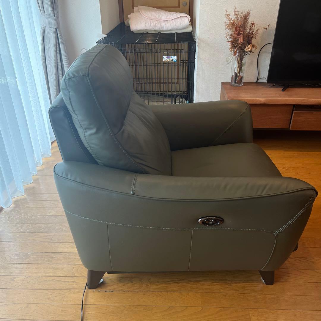 1人掛け　電動リクライニングソファ