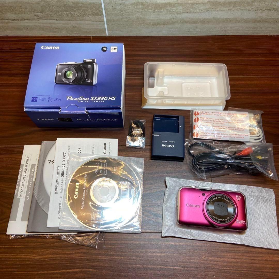 Canon PowerShot SX230 HS デジカメ ほぼ新品 3424