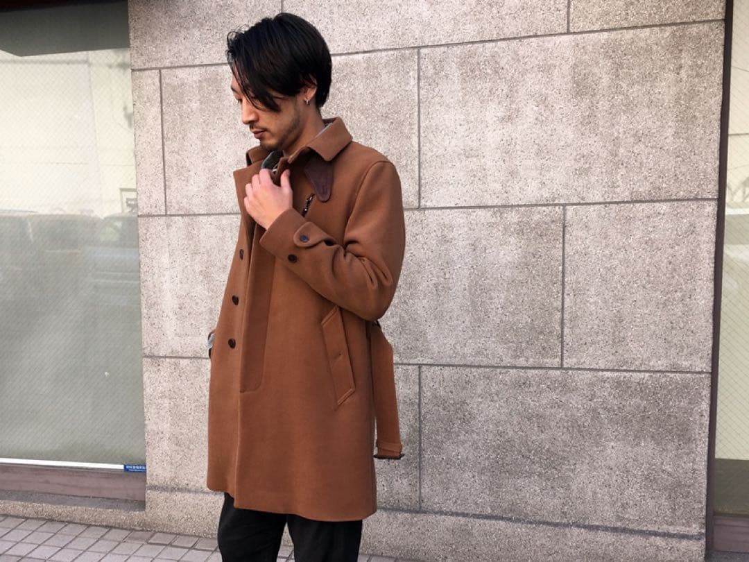 【EGO TRIPPING】STAND-FALL COLLAR COAT
