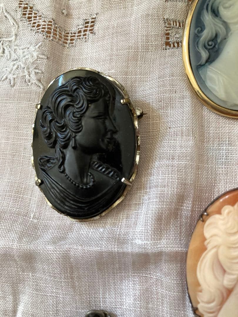 カメオ　cameo ブローチ ペンダントトップ アクセサリー　まとめて