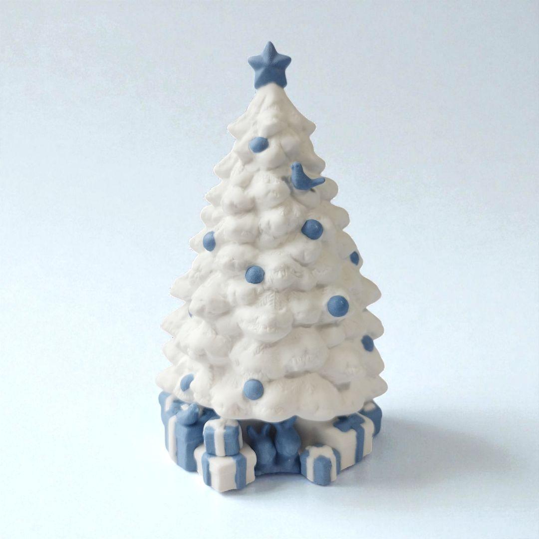 【美品】　ウェッジウッド　クリスマスツリー　置物　陶器
