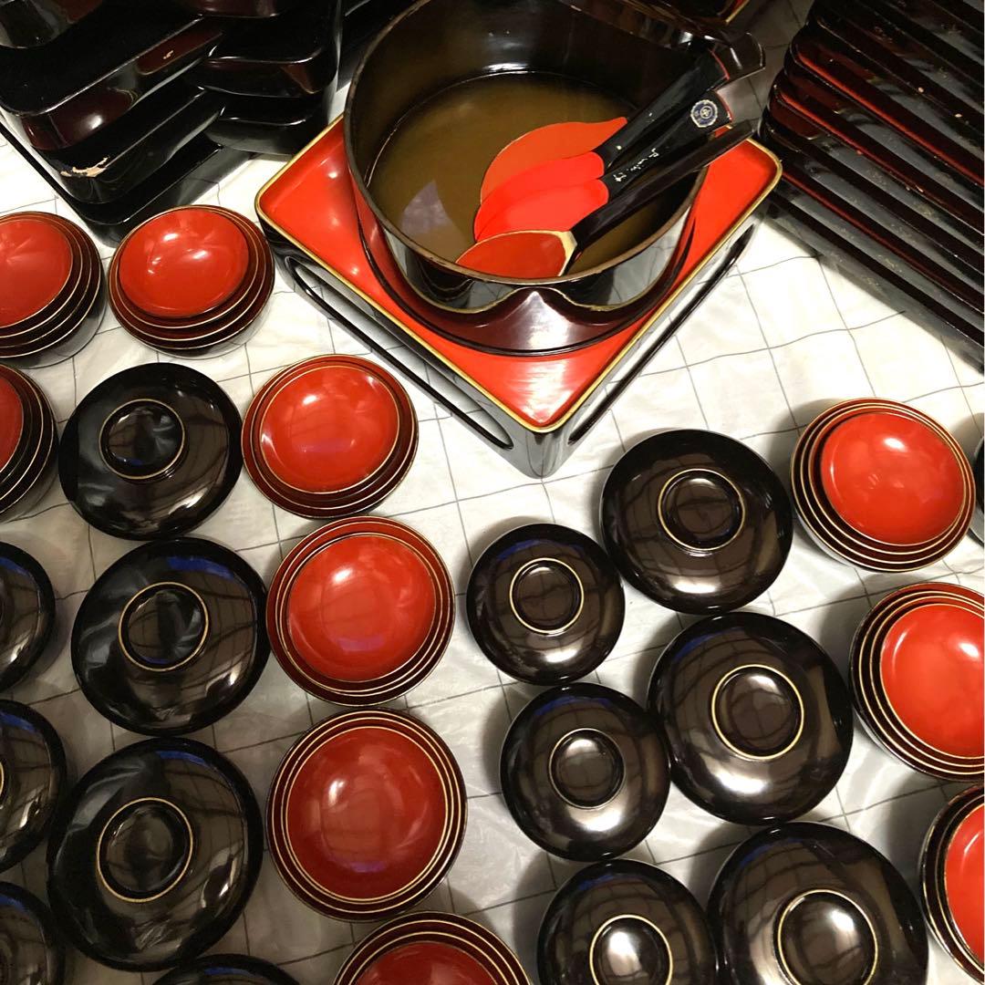 漆器 10組セット 大正末〜昭和初期の時代