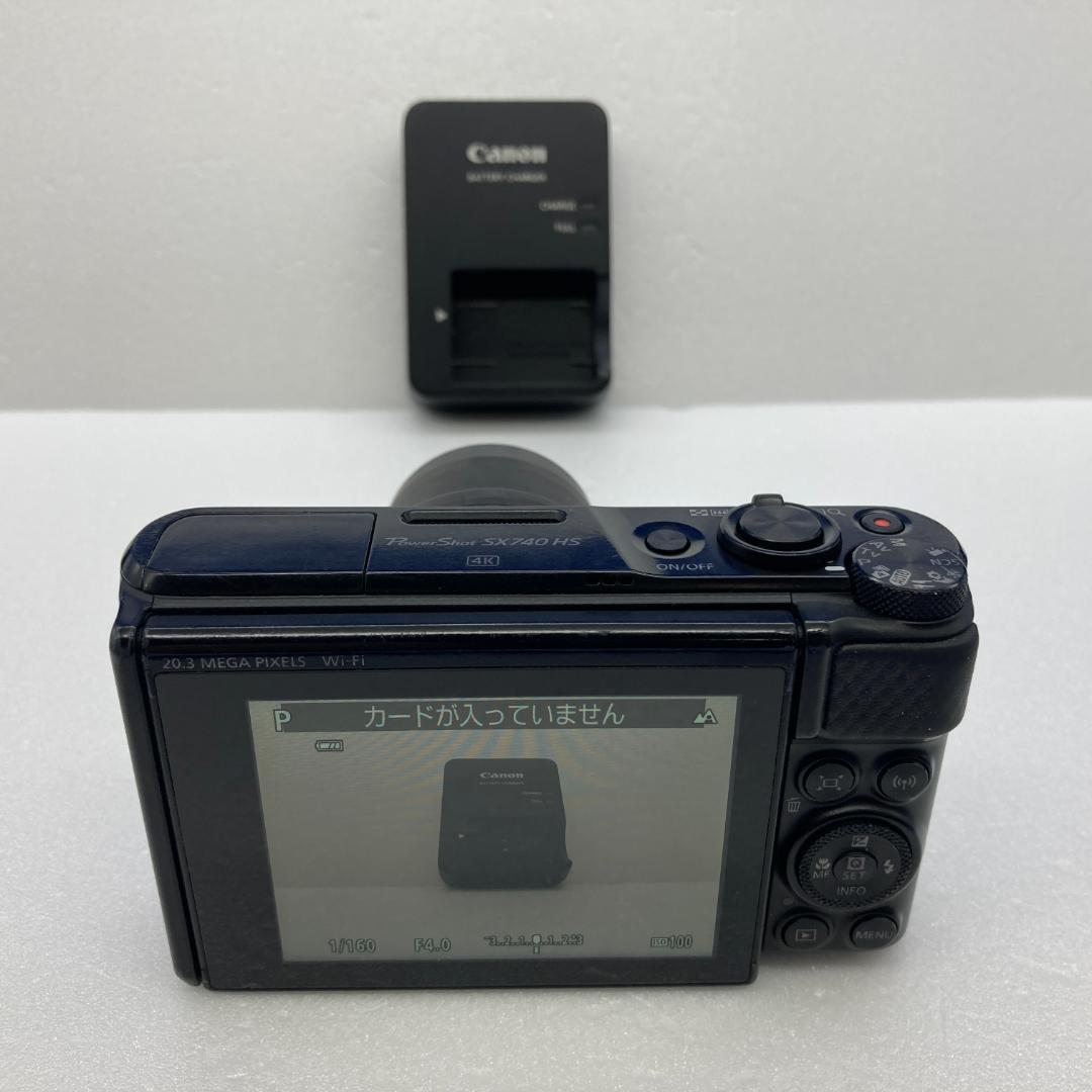 Canon PowerShot SX740 HS　ブラック