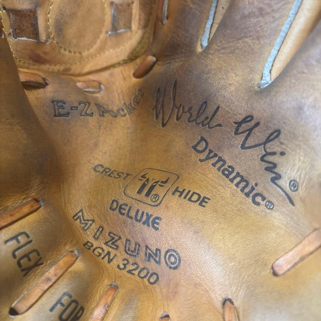 70'S MIZUNO ミズノ ワールドウィン 青カップ グローブ オリジナル