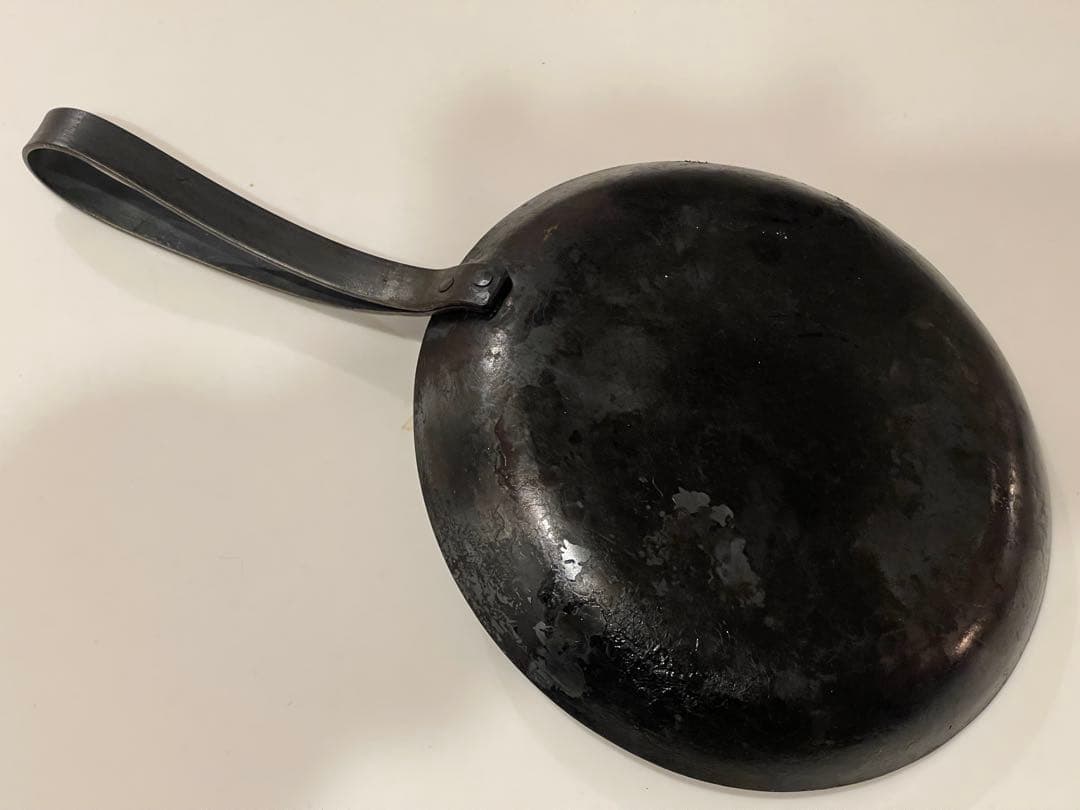 河原崎貴★鉄製フライパン小★くらしのギャラリー作家キャンプアウトドア