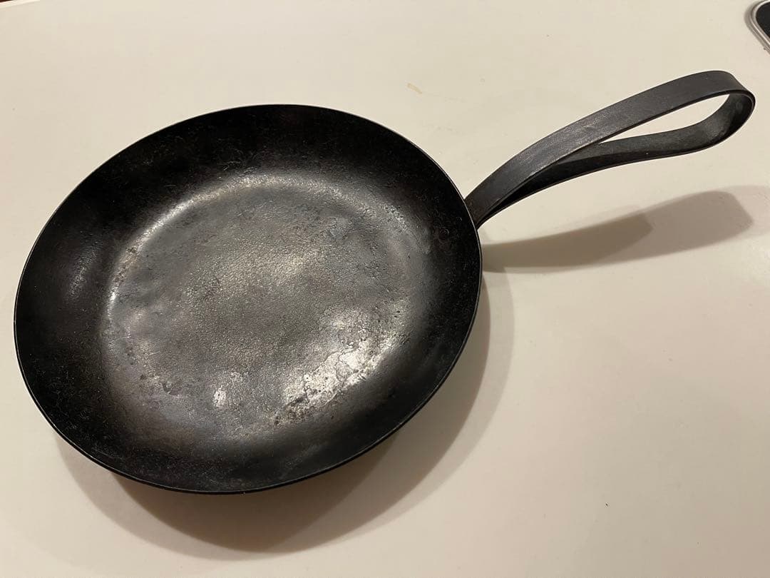 河原崎貴★鉄製フライパン小★くらしのギャラリー作家キャンプアウトドア