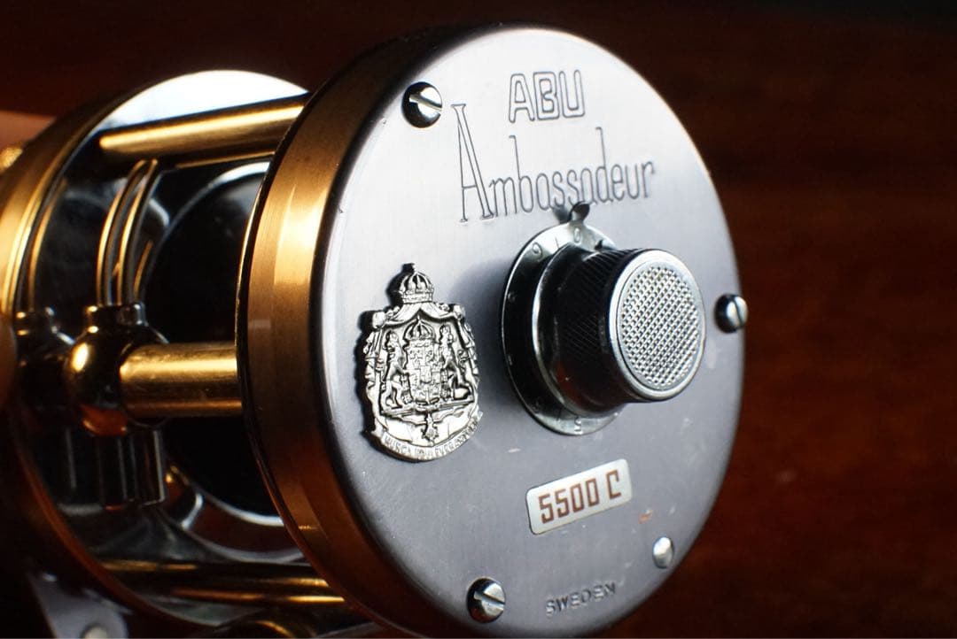 ABU アンバサダー 5500C ビッグA メンテ済 フレーム修正済