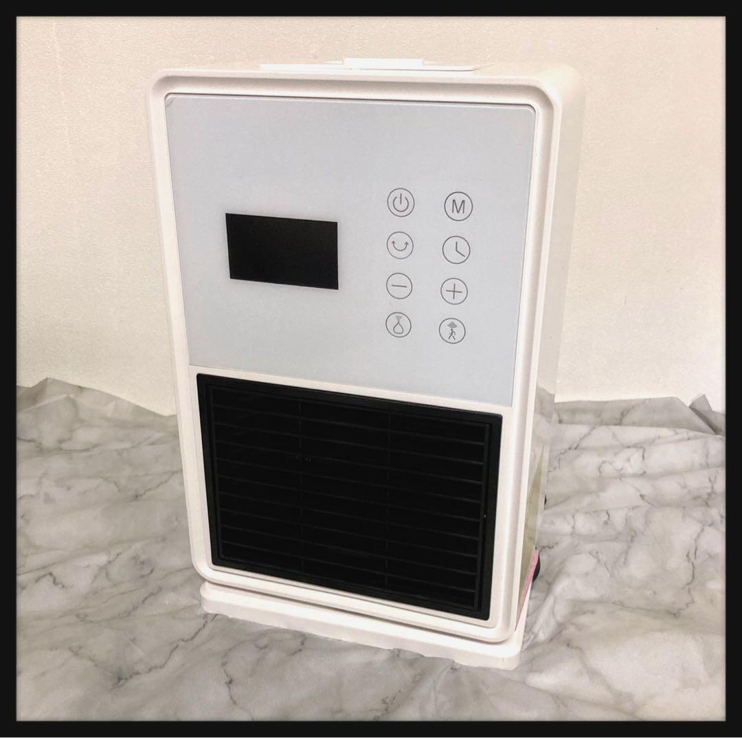 ꒰未使用꒱2way 加湿機能付き セラミック ファンヒーター 白