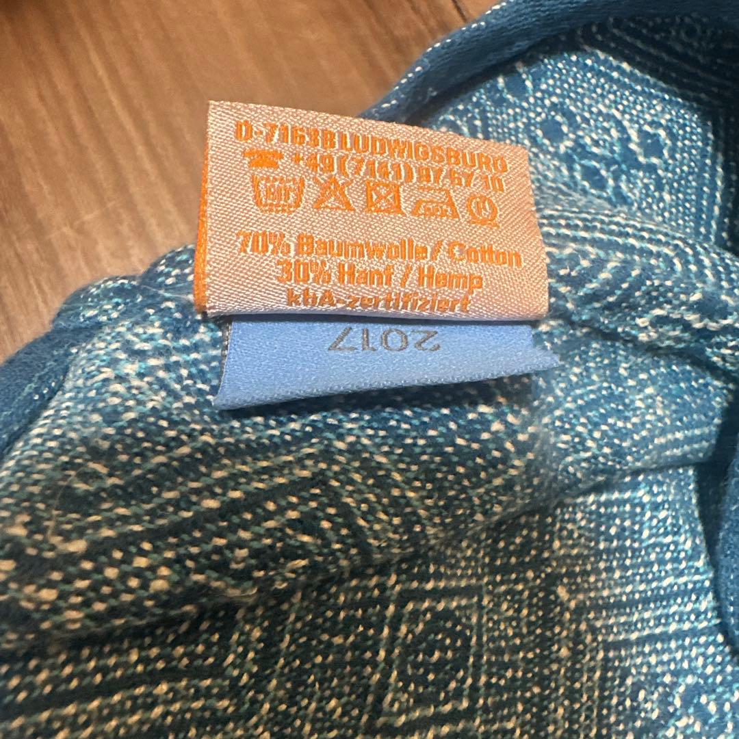 ディディモス ミスティックペトロール　1975 サイズ4 ヘンプ混