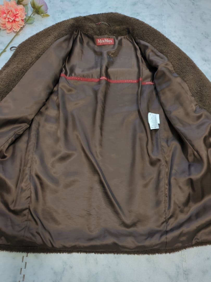 【希少】MaxMara　マックスマーラ　アルパカ　ヴァージンウール　コート
