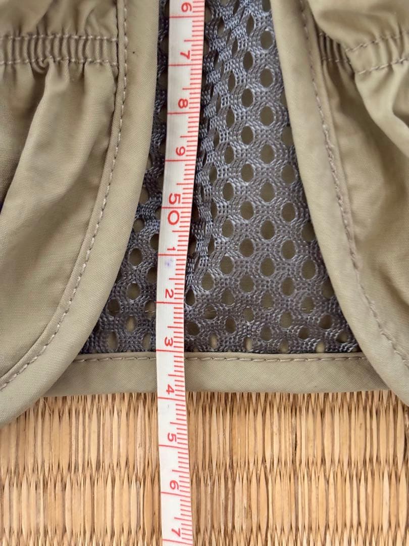 mont-bell アジャスタブルフィッシングベスト Lライトタン【タグ付き】