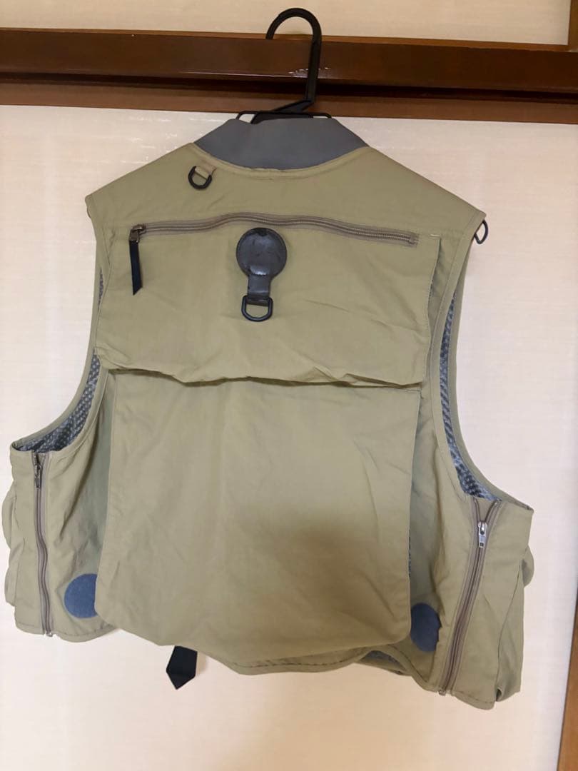 mont-bell アジャスタブルフィッシングベスト Lライトタン【タグ付き】