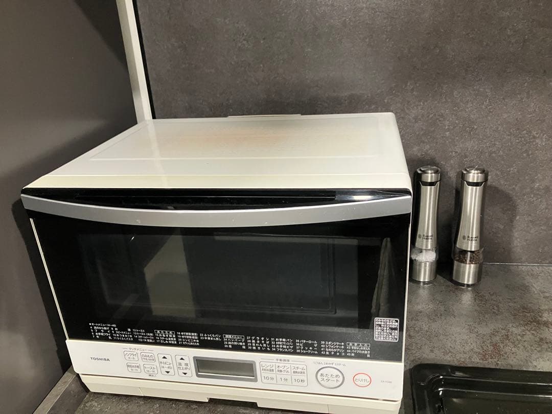 東芝 電子レンジ ER-TD80-W 2019年製 1000W 動作確認済み