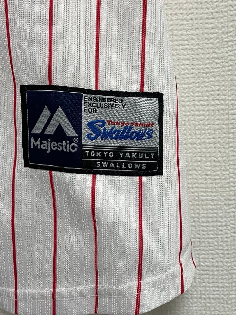 M*T様 ヤクルトスワローズ 川端慎吾選手 2021優勝ワッペン付/Lサイズ