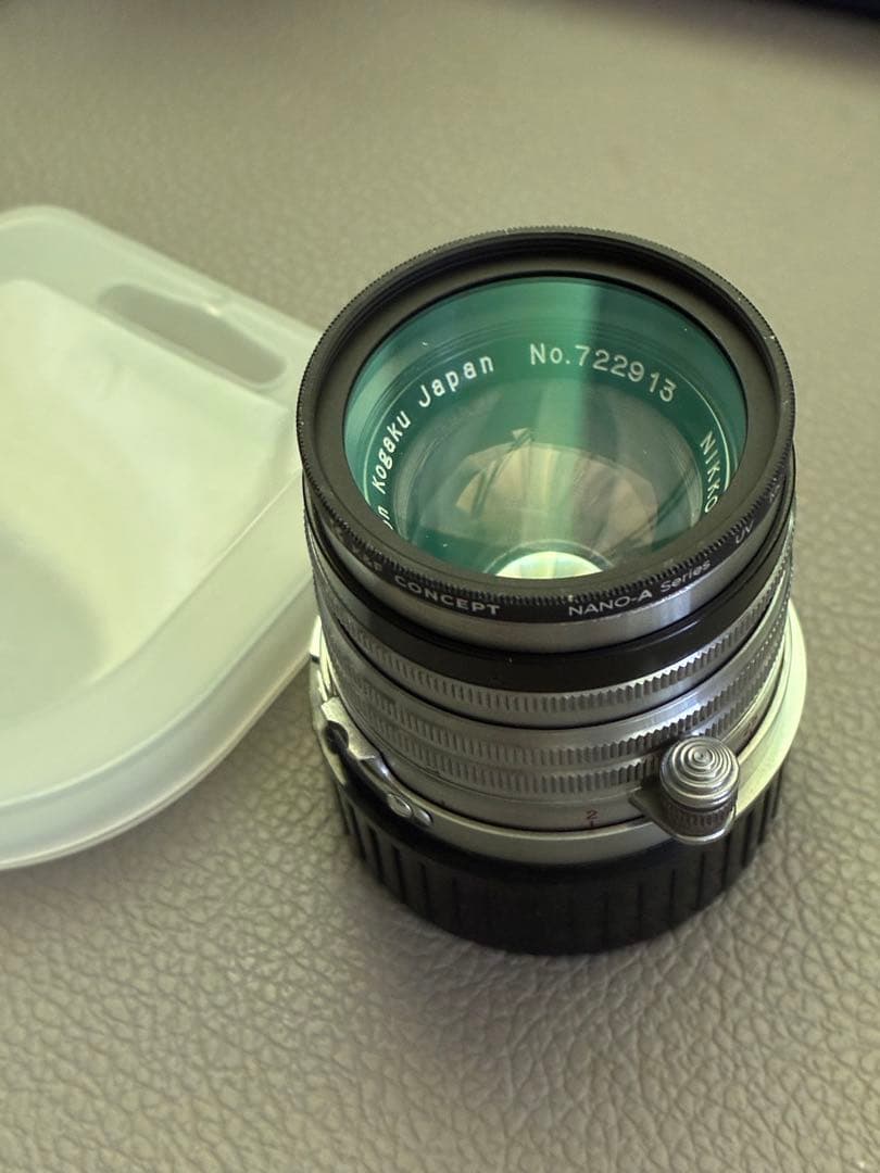 NIKKOR-H 1:2 f=50mm レンズ❗️黒ハチマキ‼️希少品❗️