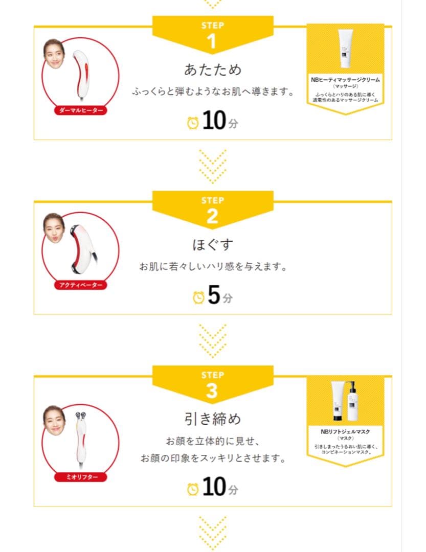 タカラベルモント　コアデザイン　BM-FDB ブラック 美顔器