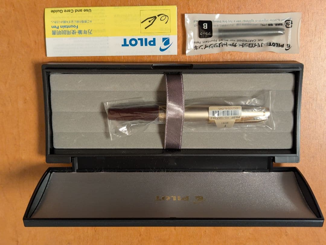 PILOT 万年筆 エリート95S FES-1MM-DR-F 細字ディープレッド