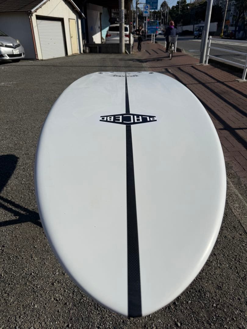 プラセボサーフボードRE-LOADEDリローデッド45L 6'2\" 希少モデル