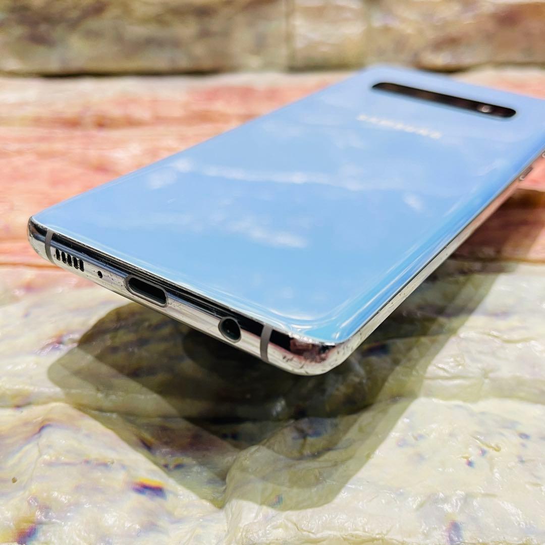 SIMフリー Galaxy S10 128GB プリズムホワイト 電池良好