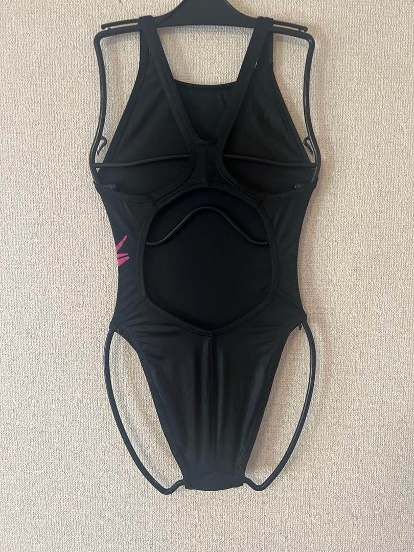 Speedo 競泳用水着 ブラック/ピンク　ミズノ