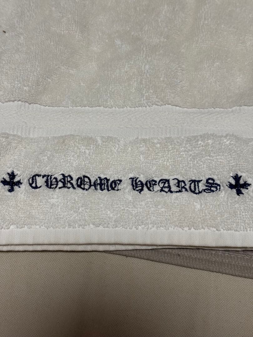 OLD CHROME HEARTS ロゴ FUCK YOU刺繍 フェイスタオル