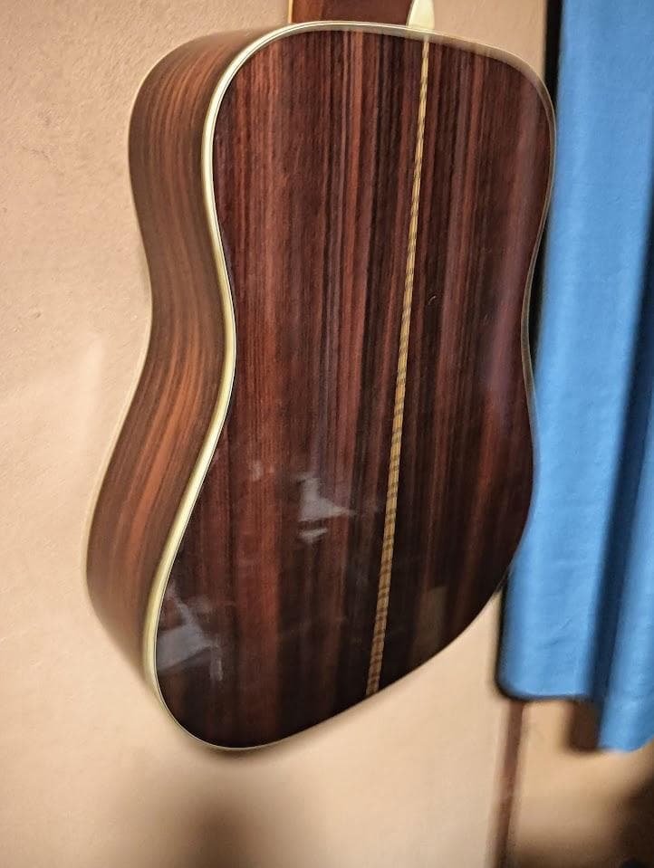 Morris アコースティックギター W30劇鳴り　愛用メンテ品　ダダリオ新弦付