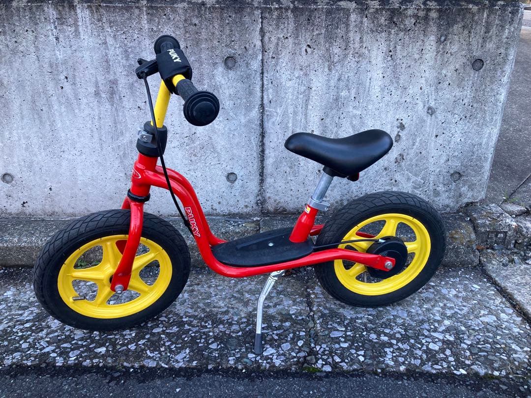 PUKY ラーニング/バランスバイク 赤/黄色 12インチ　LR 1Lサイズ