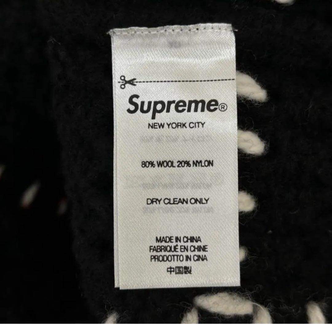 Supreme シュプリーム23SS Quilt Stitch Sweater