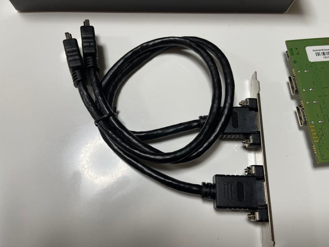 Blackmagic DeckLink HD Extreme 3D 動作品