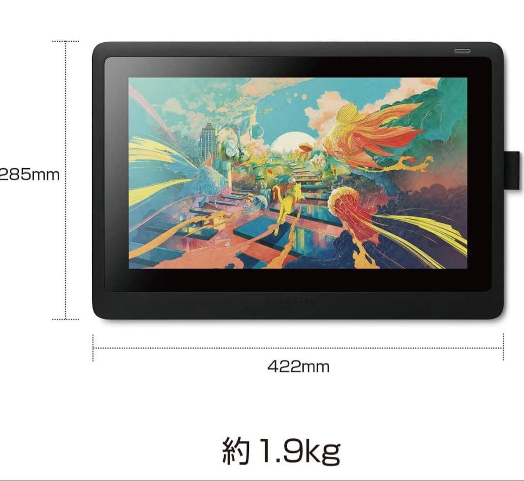 ワコム 液タブ 液晶ペンタブレット Cintiq 16 FHD ブラック