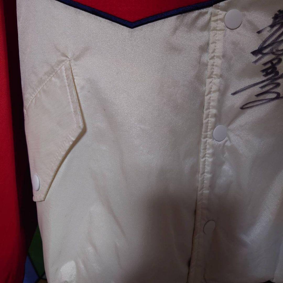 大阪近鉄バファローズ　グランドコート　ジャンパー　サイン入り